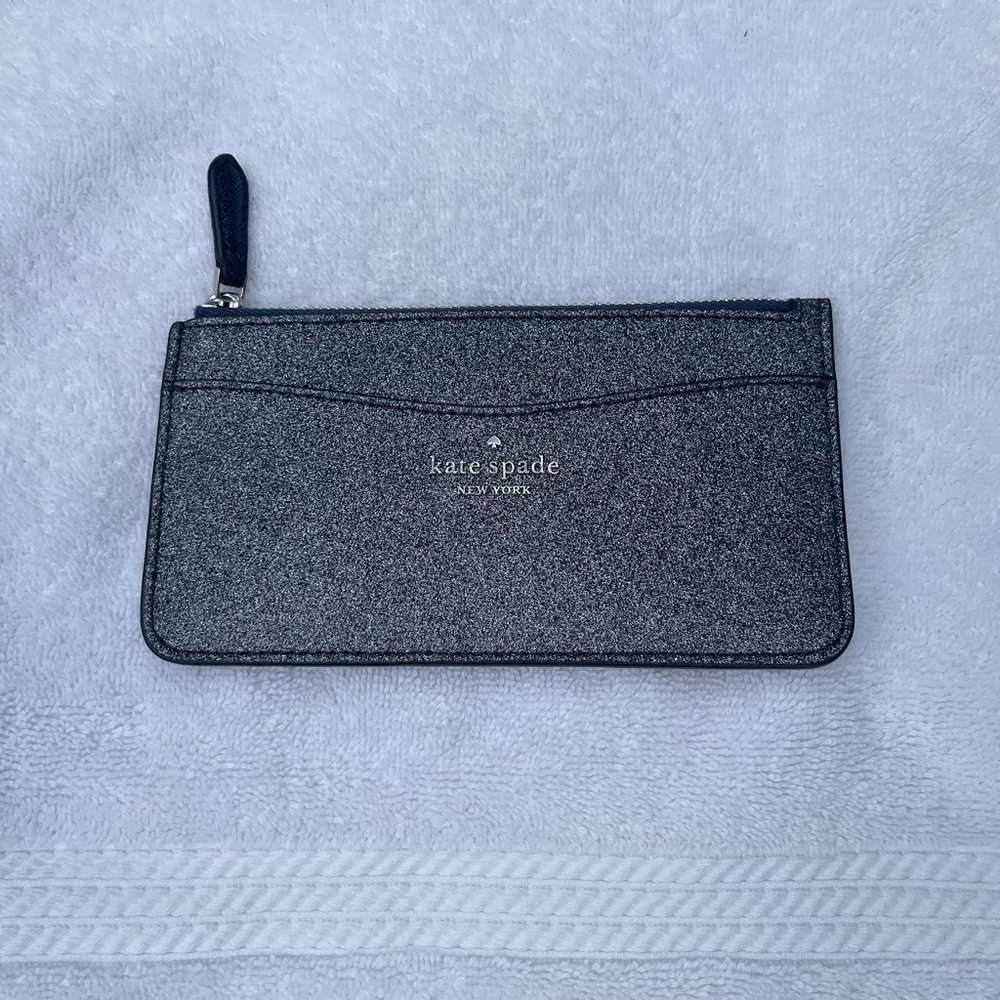 Kate Spade slim wallet - glitter